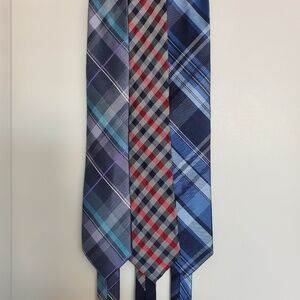 MICHAEL KORS/ CALVIN KLEIN/ TOMMY HILFIGER TIE BUNDLE 100% SILK